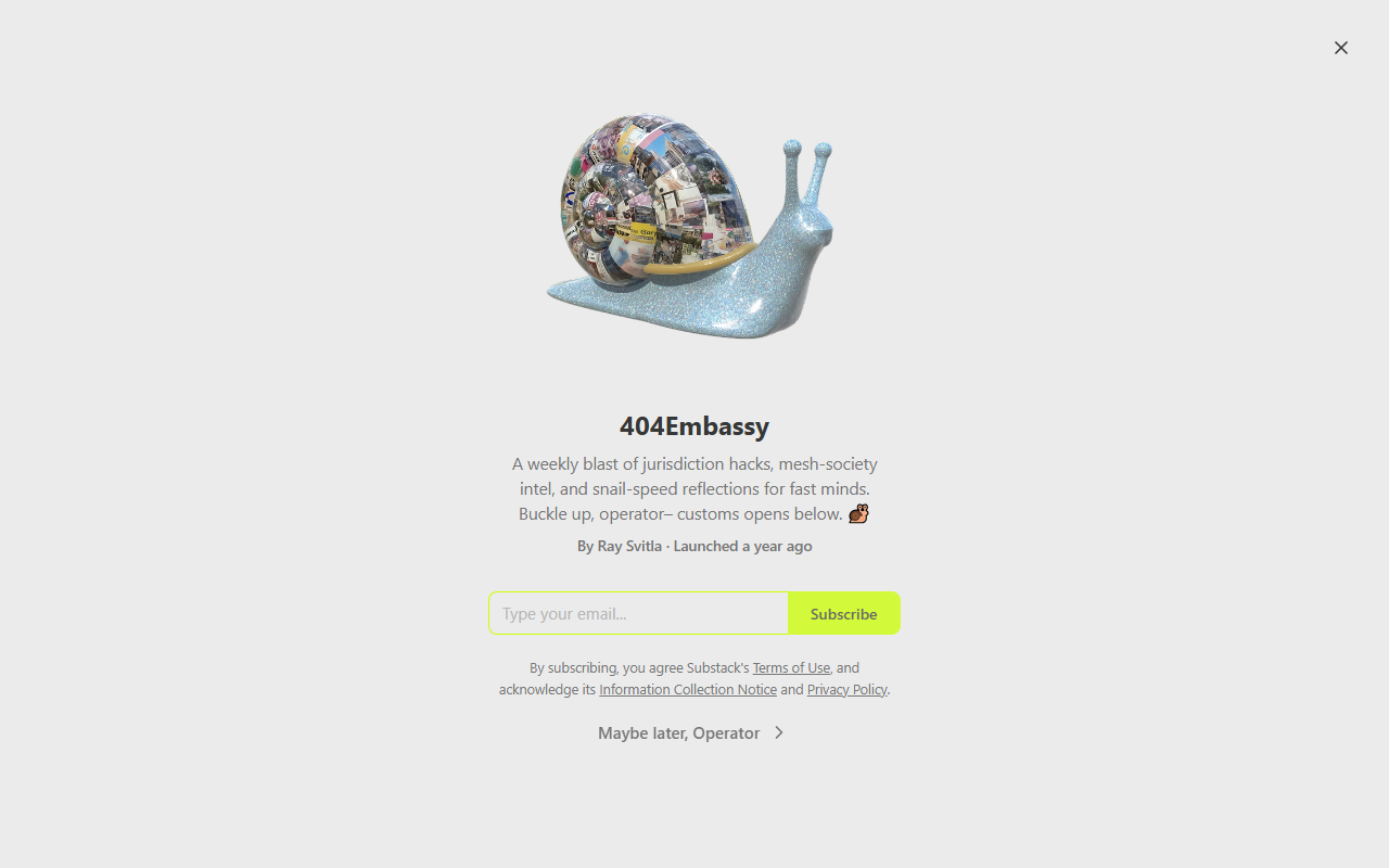 404embassy.com screenshot