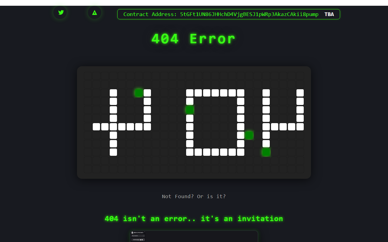 404errorcoin.com screenshot