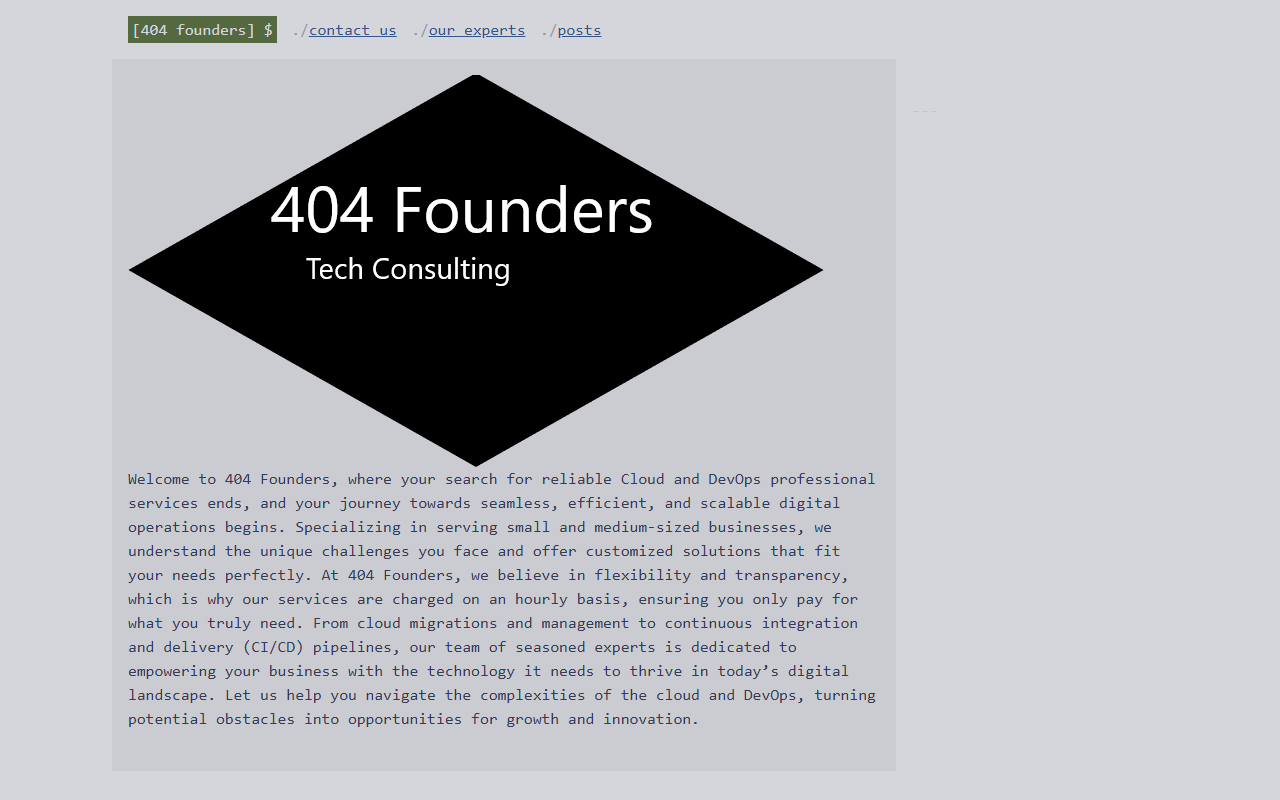 404founders.com screenshot