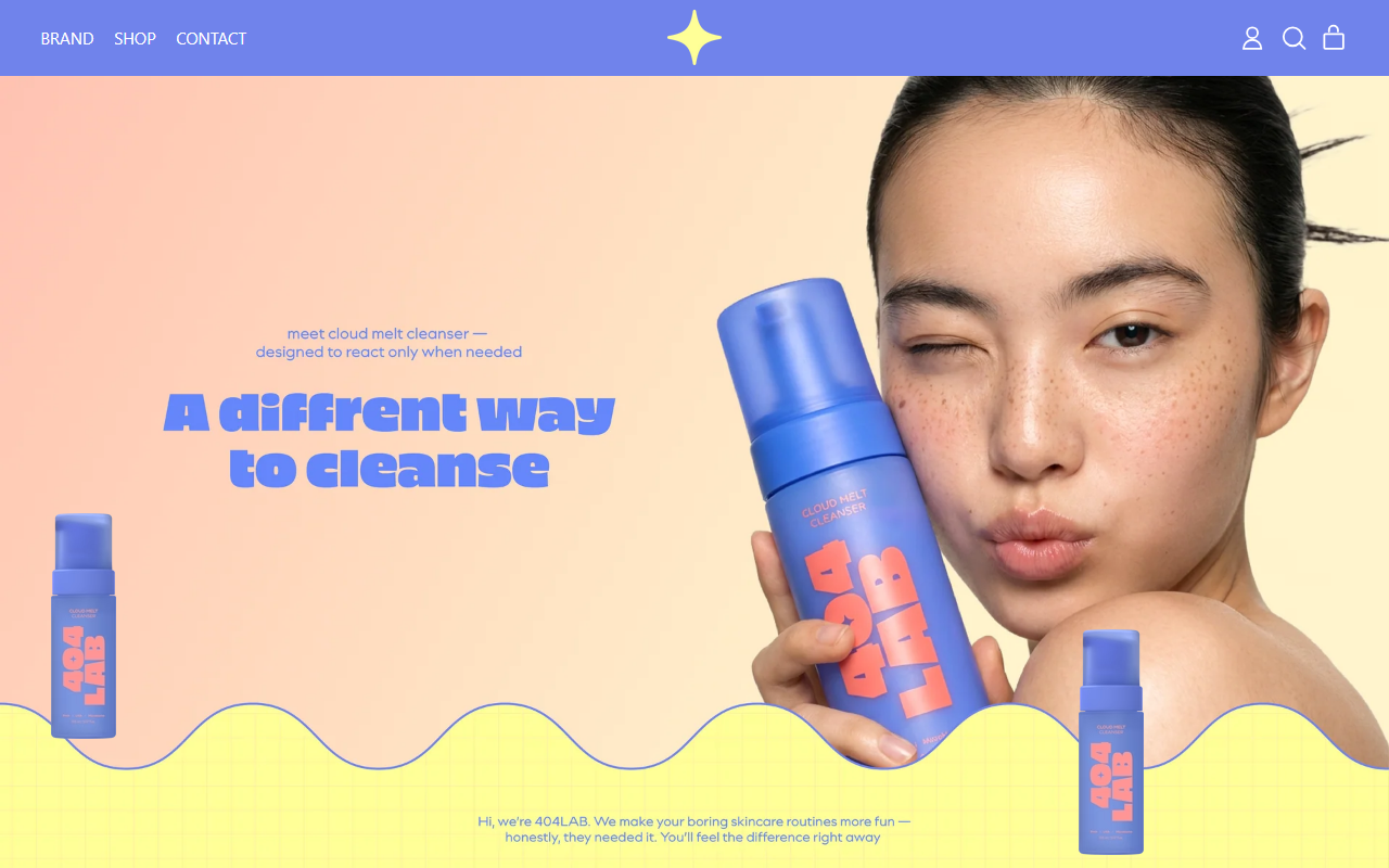 404labbeauty.com screenshot