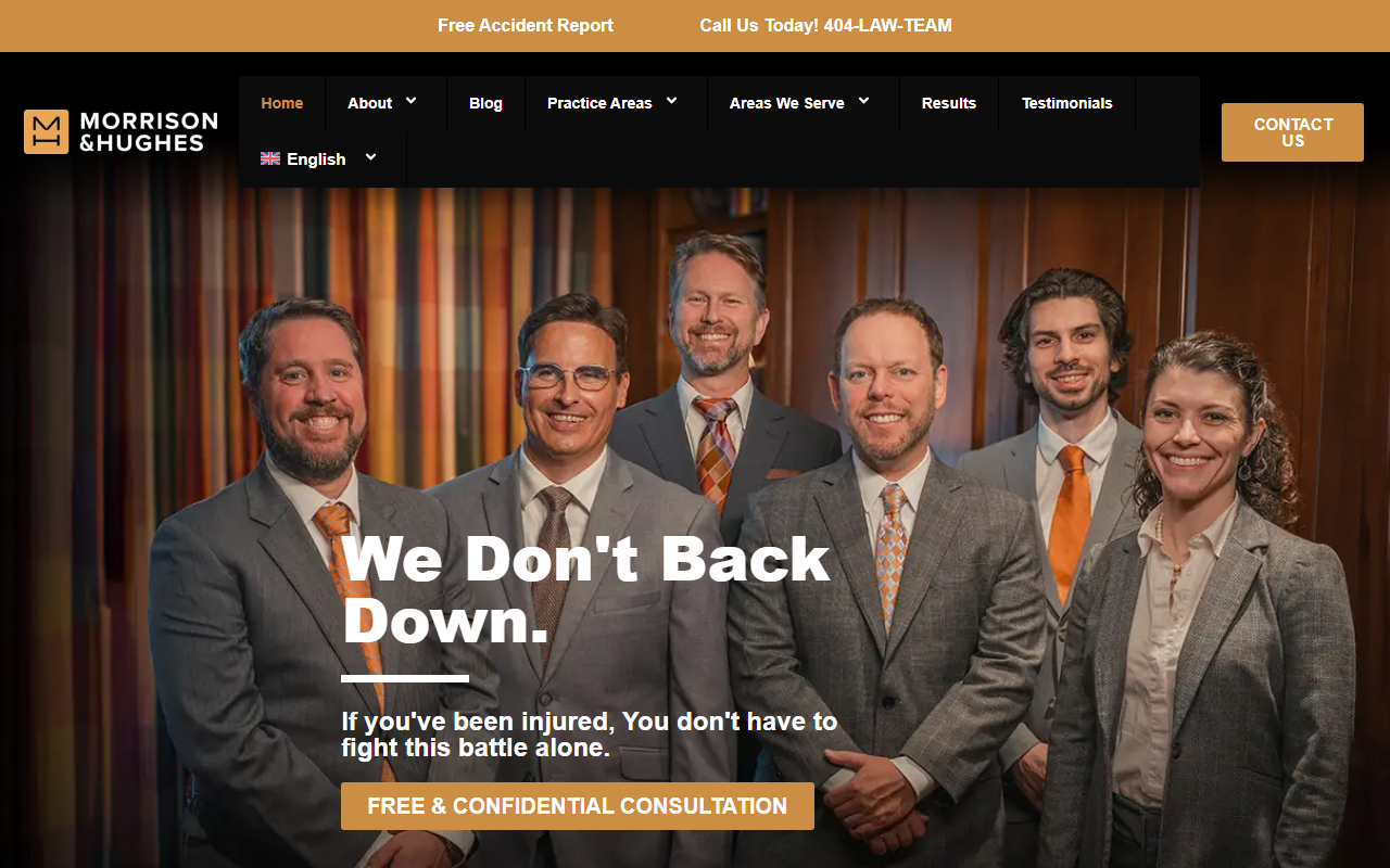 404lawteam.com screenshot