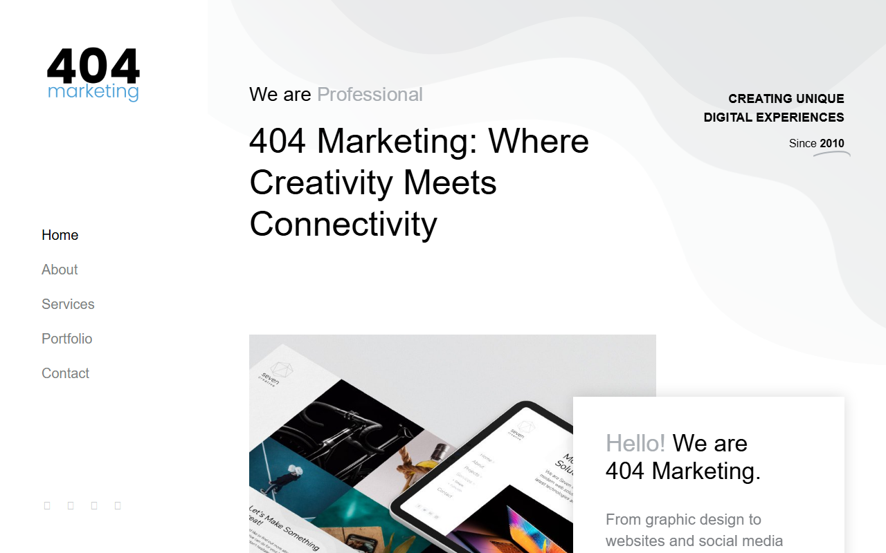 404marketing.com screenshot