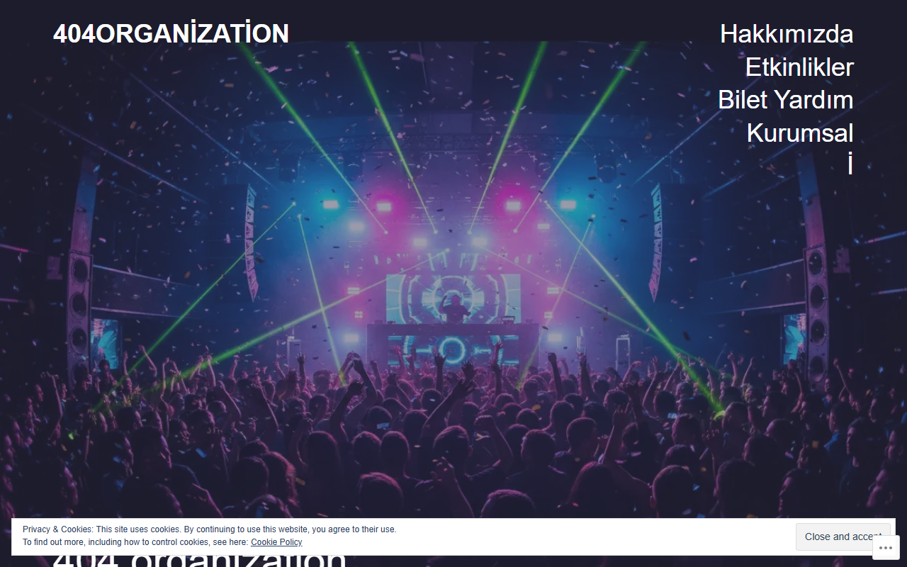 404organization.com screenshot