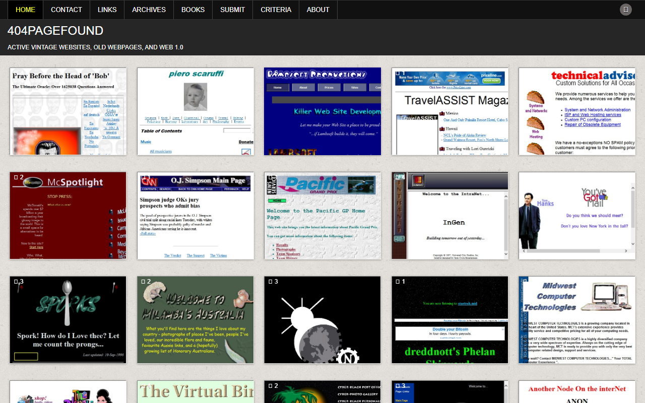 404pagefound.com screenshot