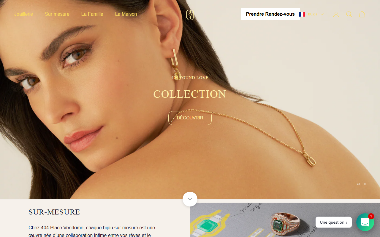 404placevendome.com screenshot