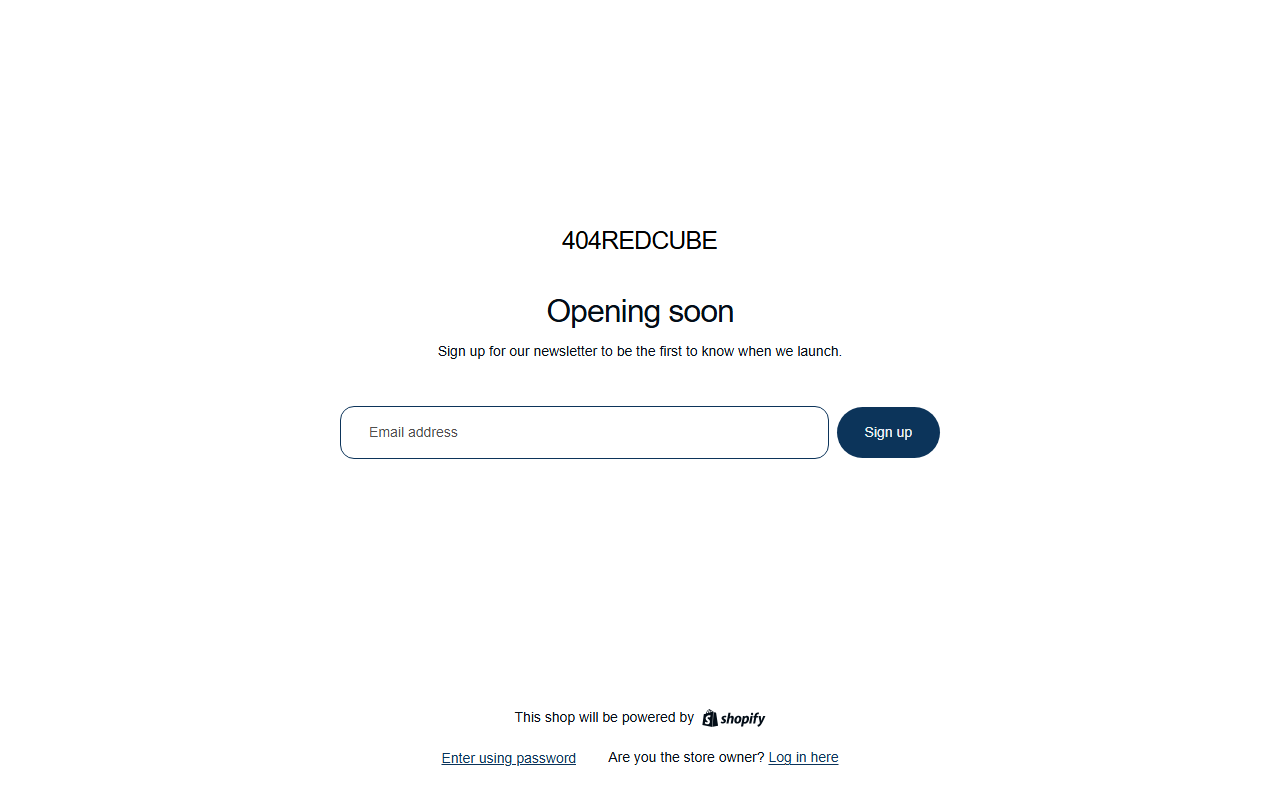 404redcube.com screenshot