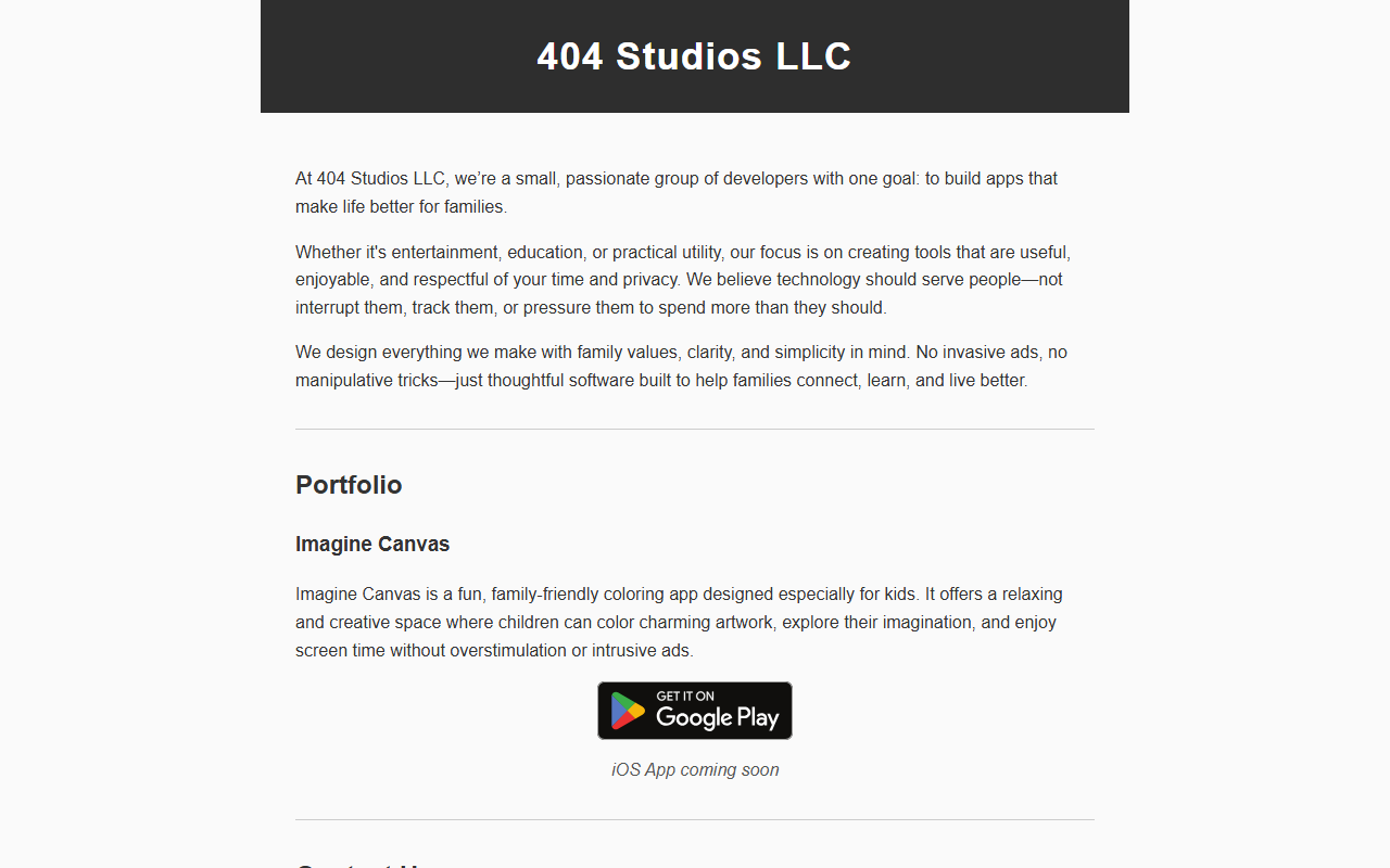 404studiosllc.com screenshot