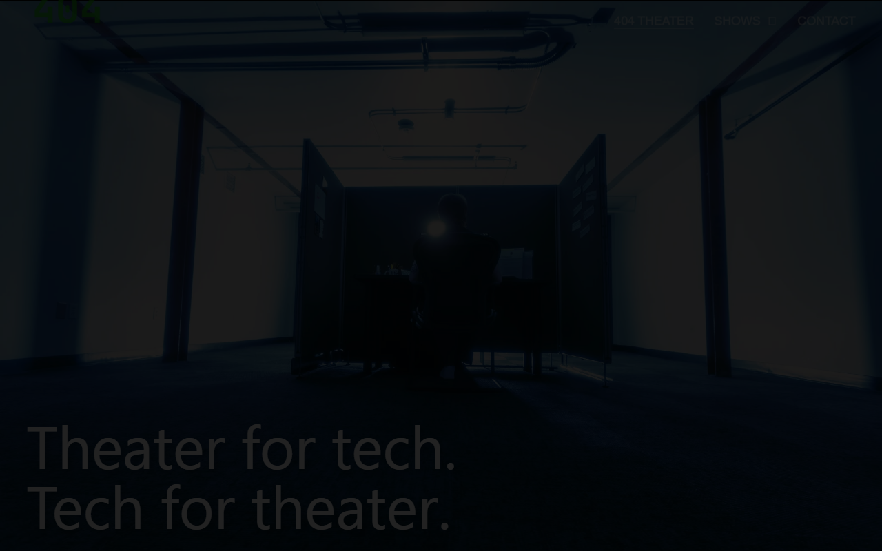 404theater.com screenshot