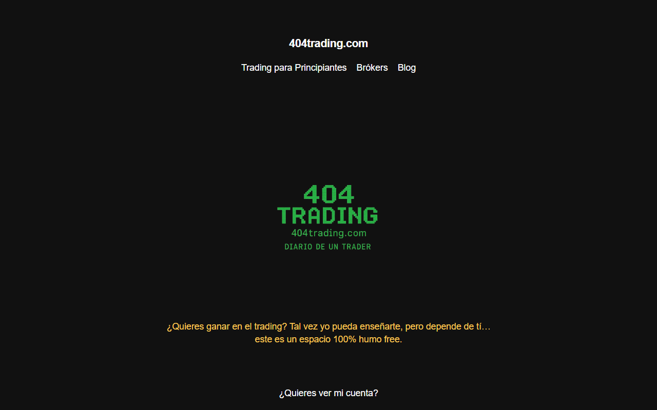 404trading.com screenshot