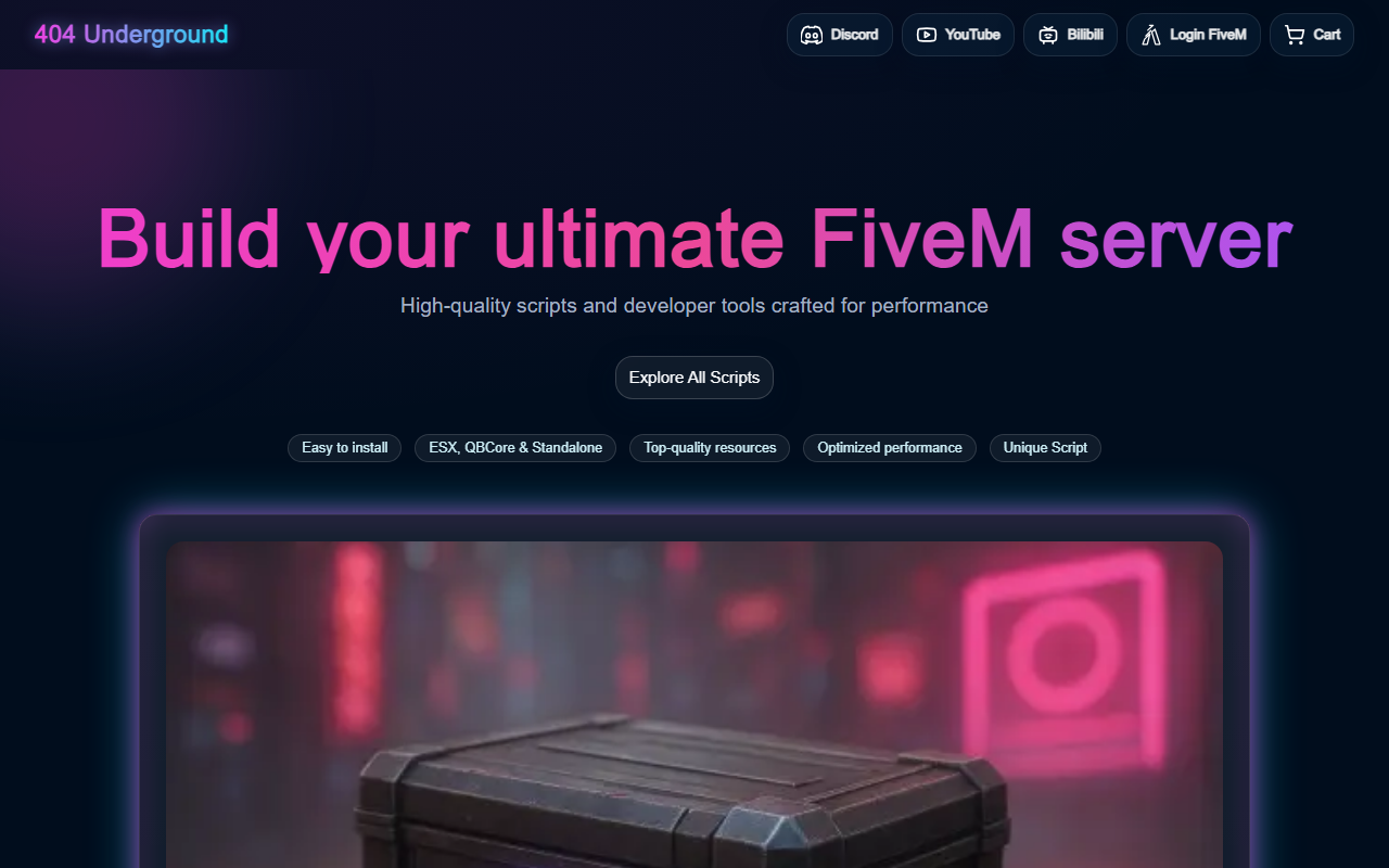 404underground.com screenshot
