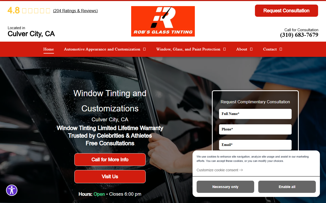 405autowraps.com screenshot