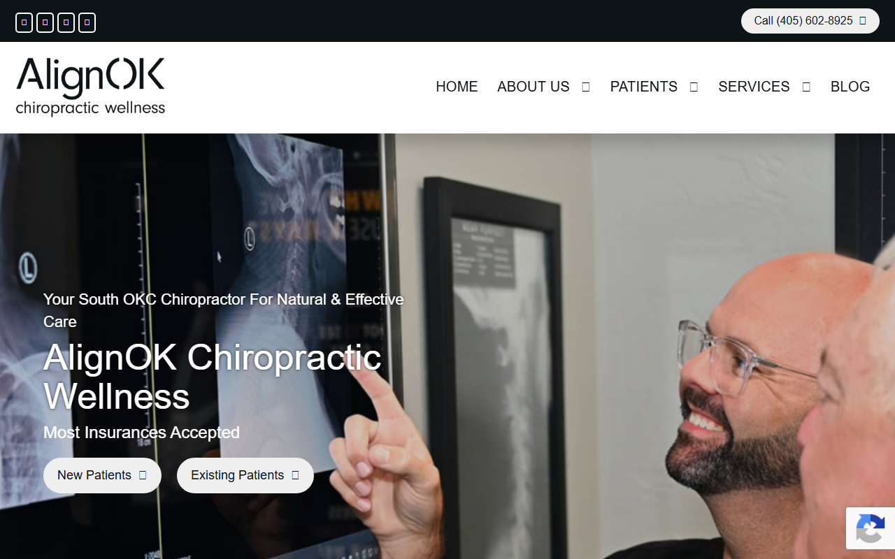 405chiropractic.com screenshot