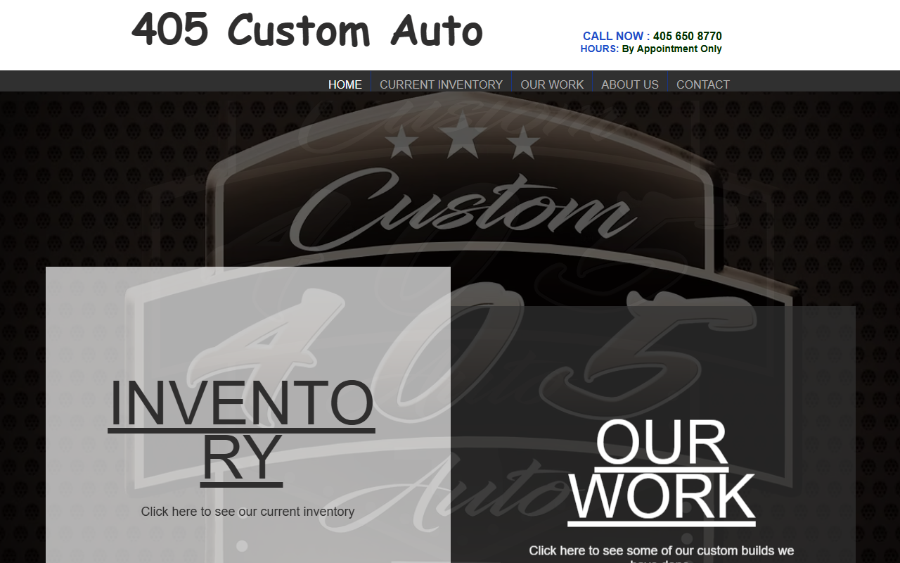 405customauto.com screenshot