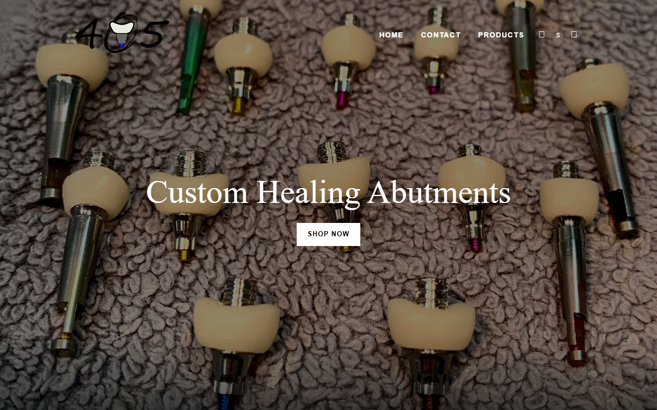 405dentallab.com screenshot