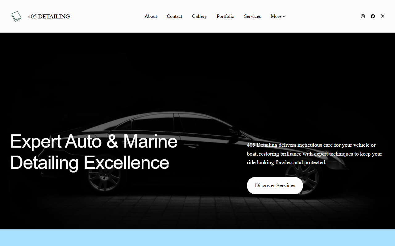 405detailing.com screenshot