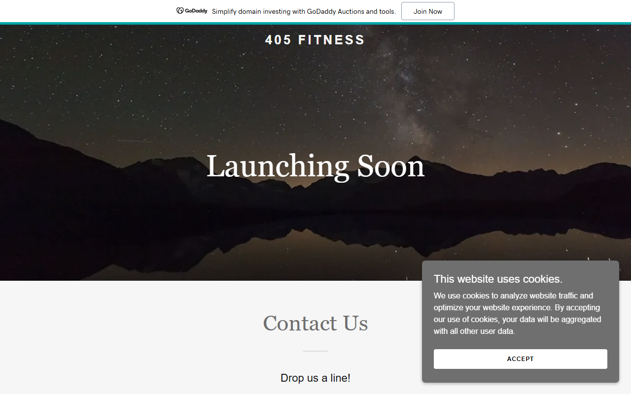 405fitness.com screenshot