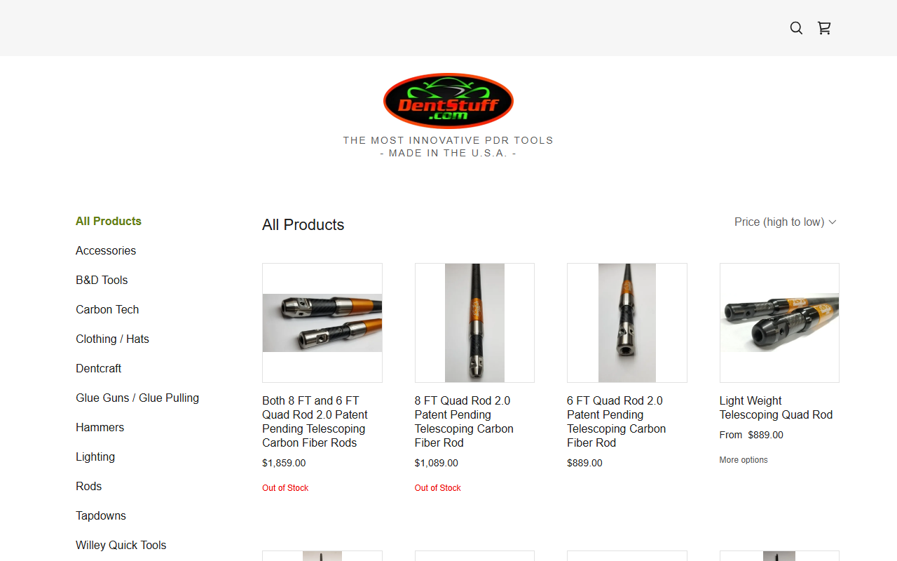 405hailrepair.com screenshot