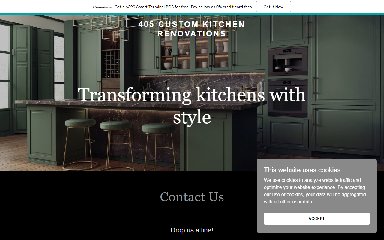 405kitchens.com screenshot
