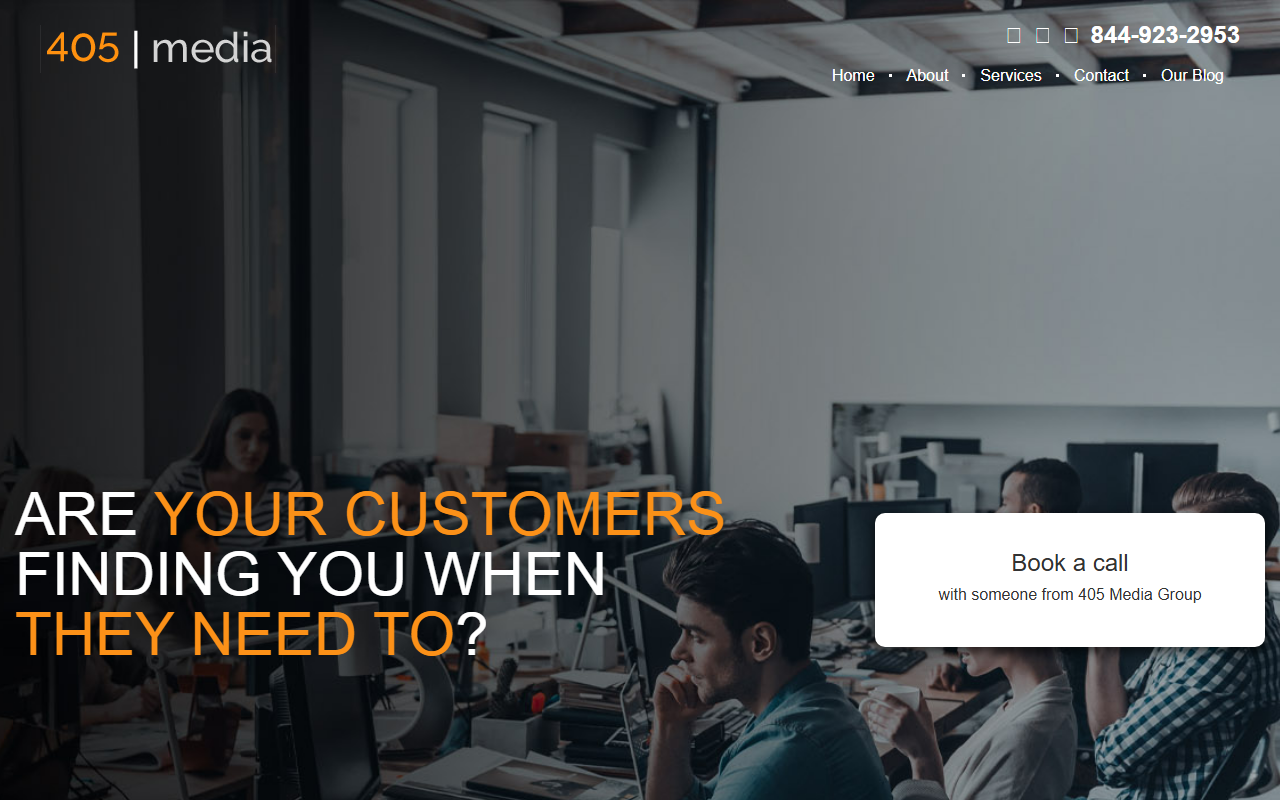 405mediagroup.com screenshot