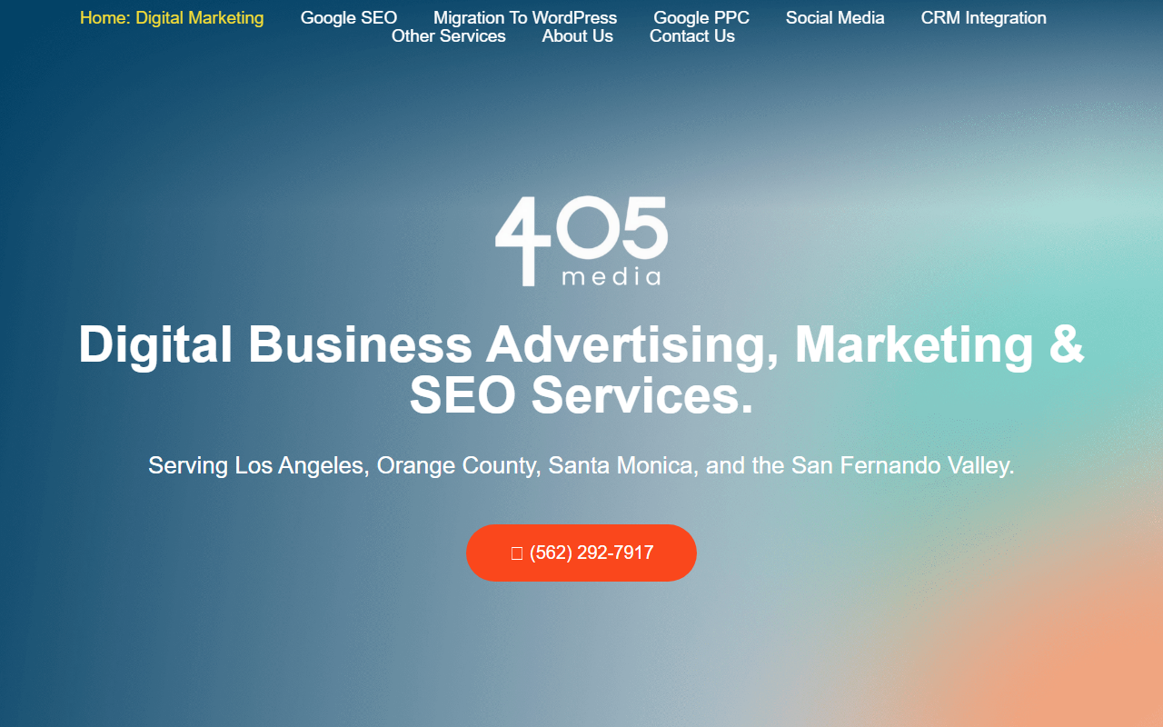 405mediaweb.com screenshot