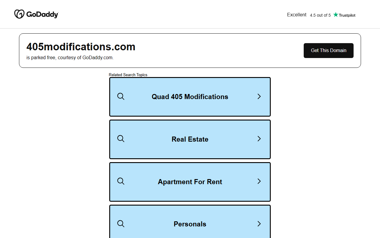 405modifications.com screenshot