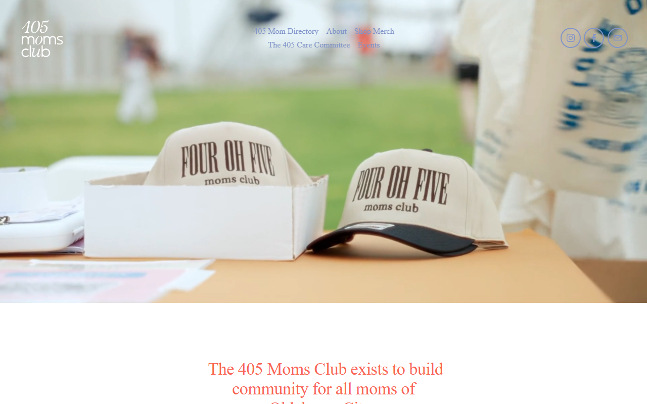 405momsclub.com screenshot