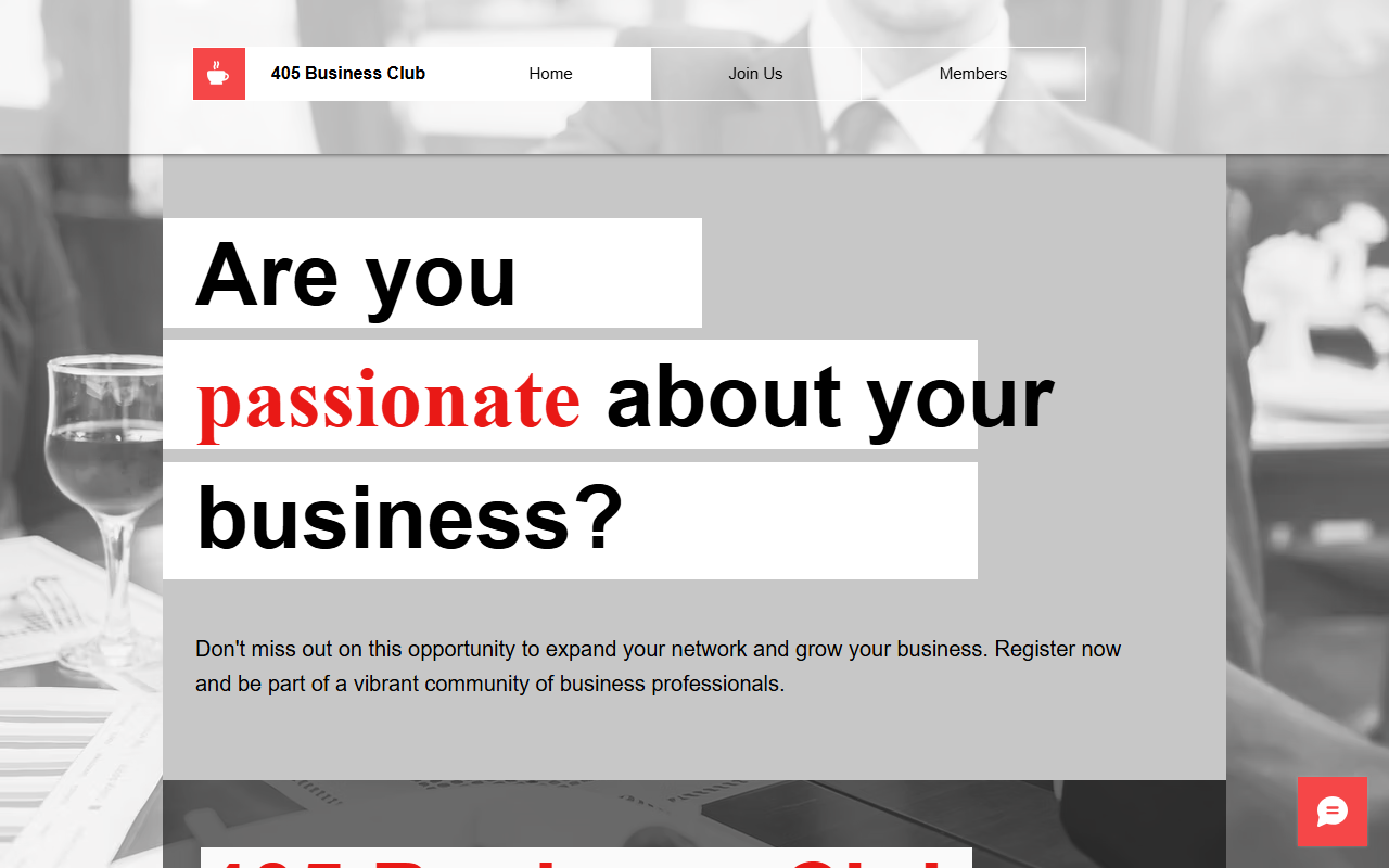 405networking.com screenshot
