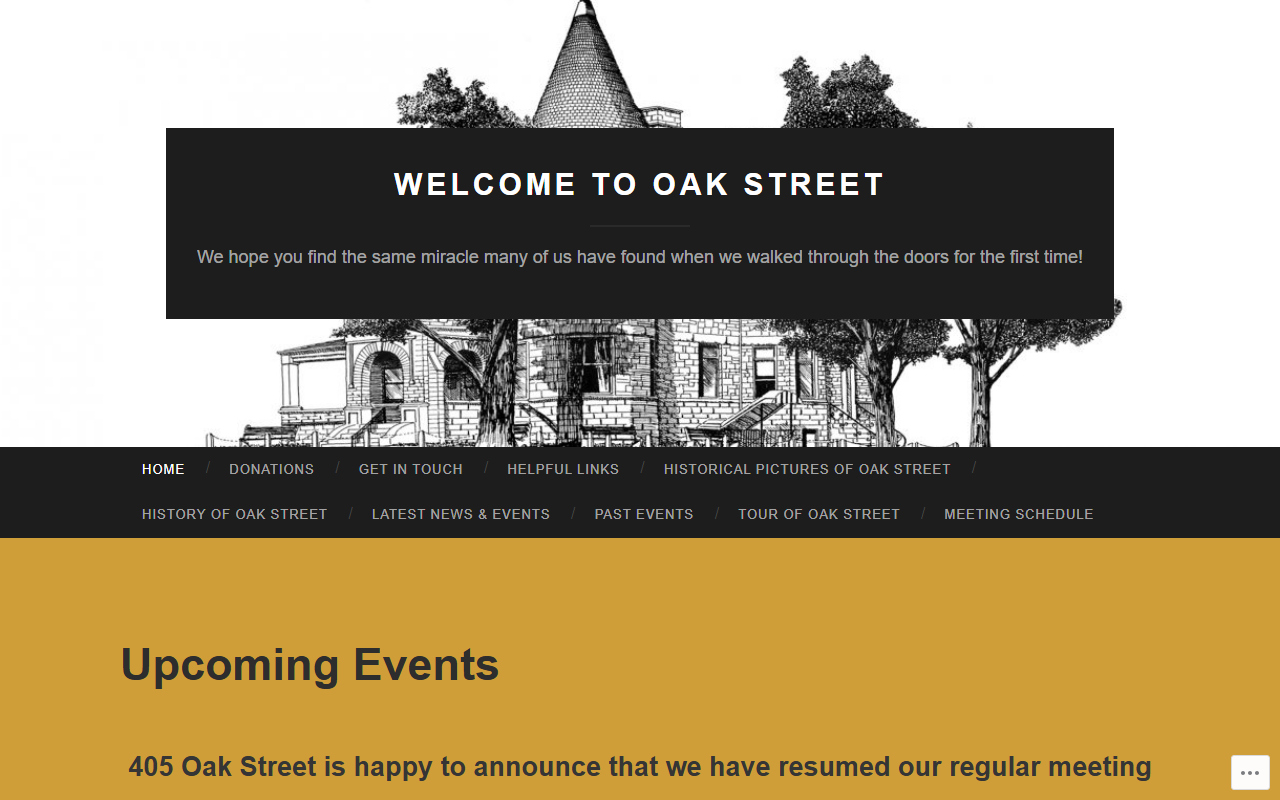 405oakstreet.com screenshot