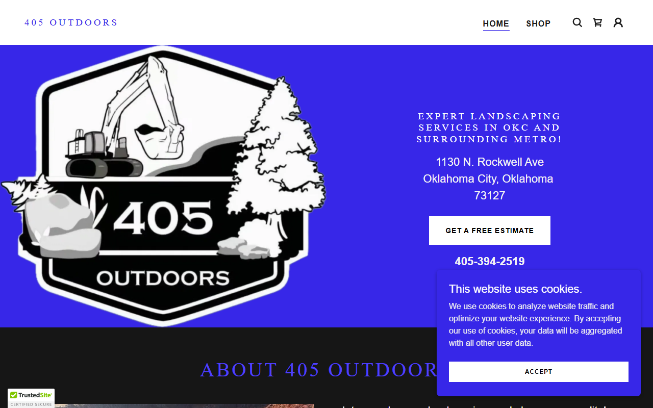 405outdoors.com screenshot