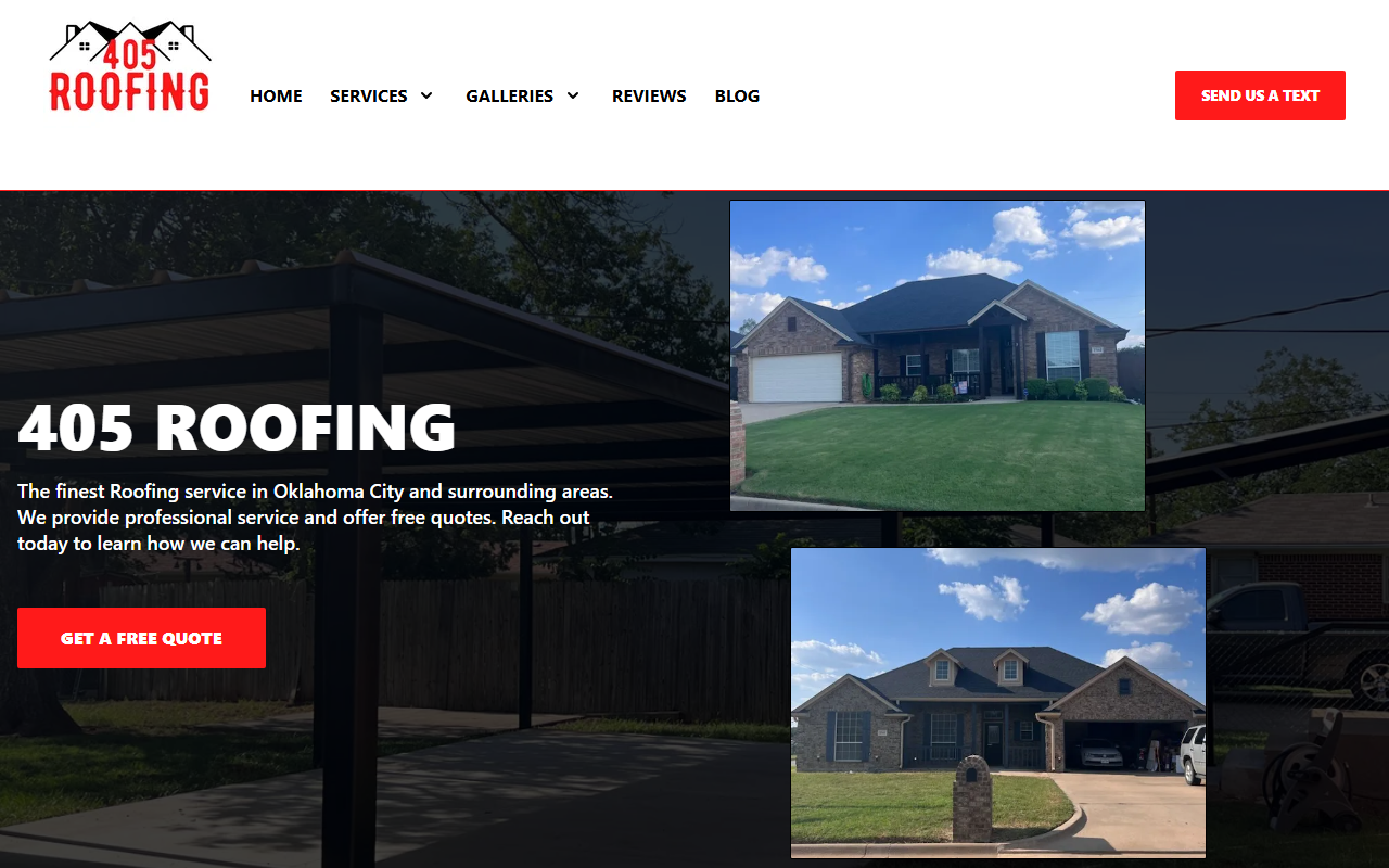 405roofingllc.com screenshot