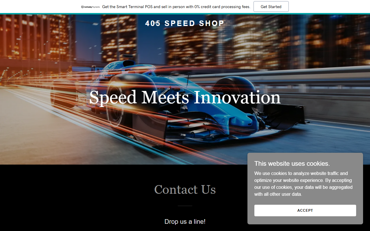 405speedshop.com screenshot