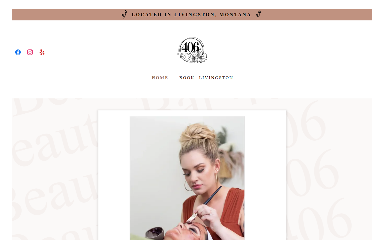 406beautybar.com screenshot