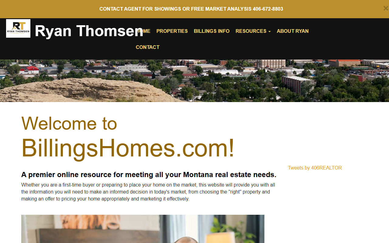 406bigskyhomes.com screenshot