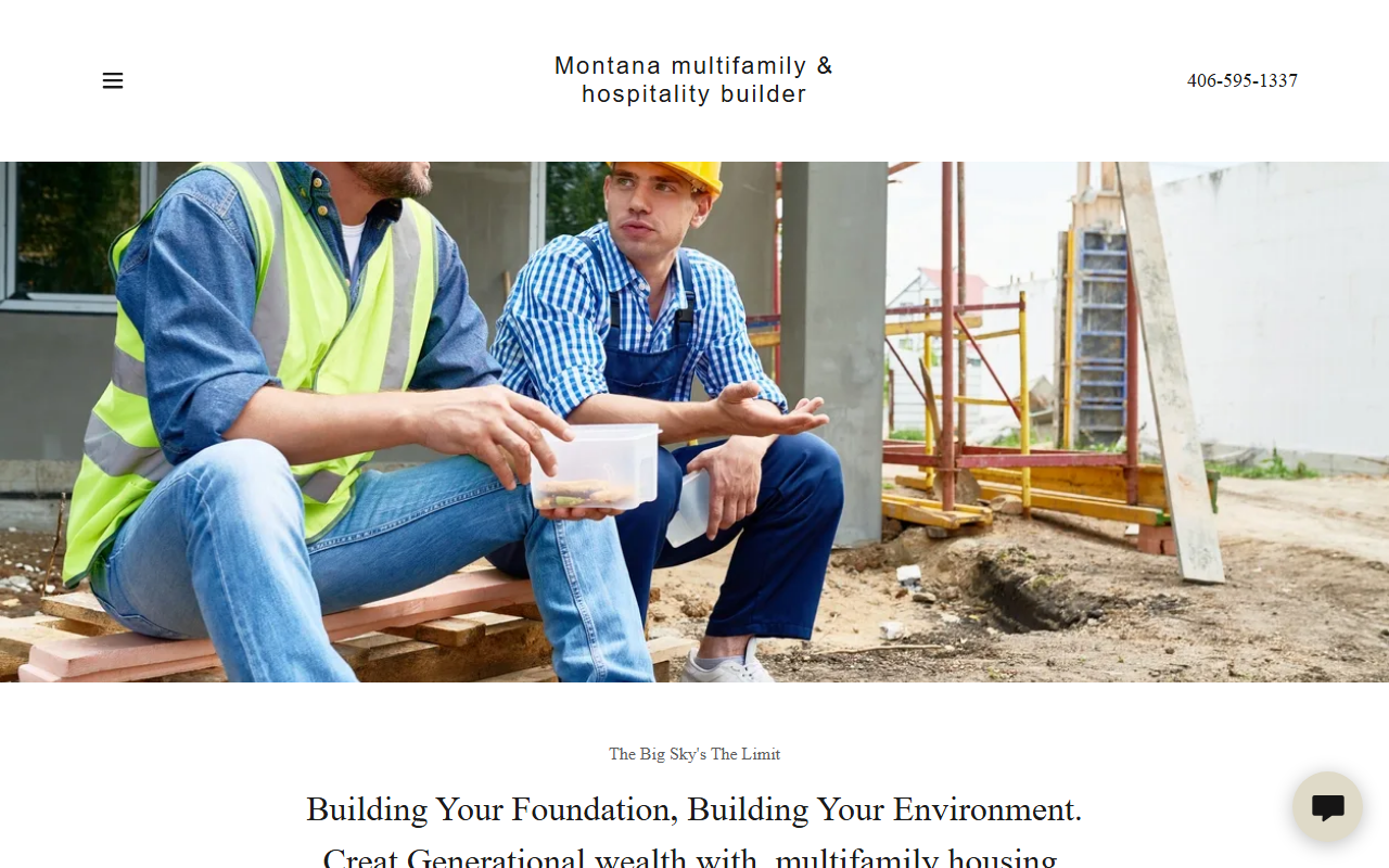 406builder.com screenshot