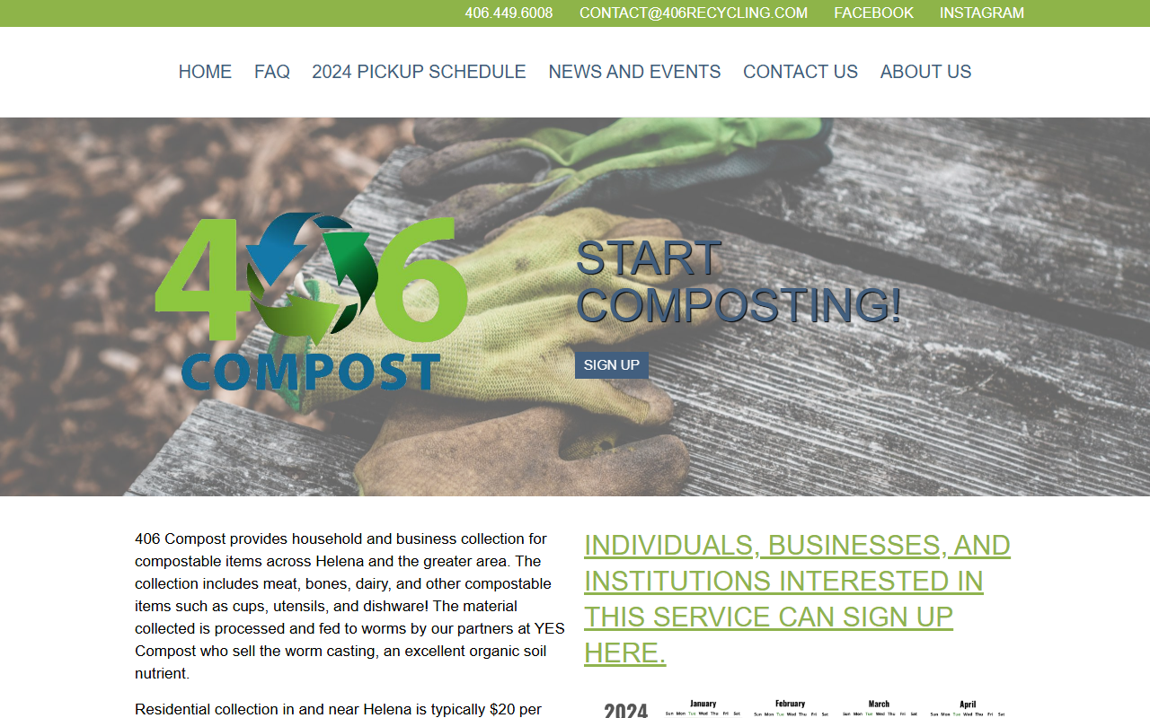 406compost.com screenshot