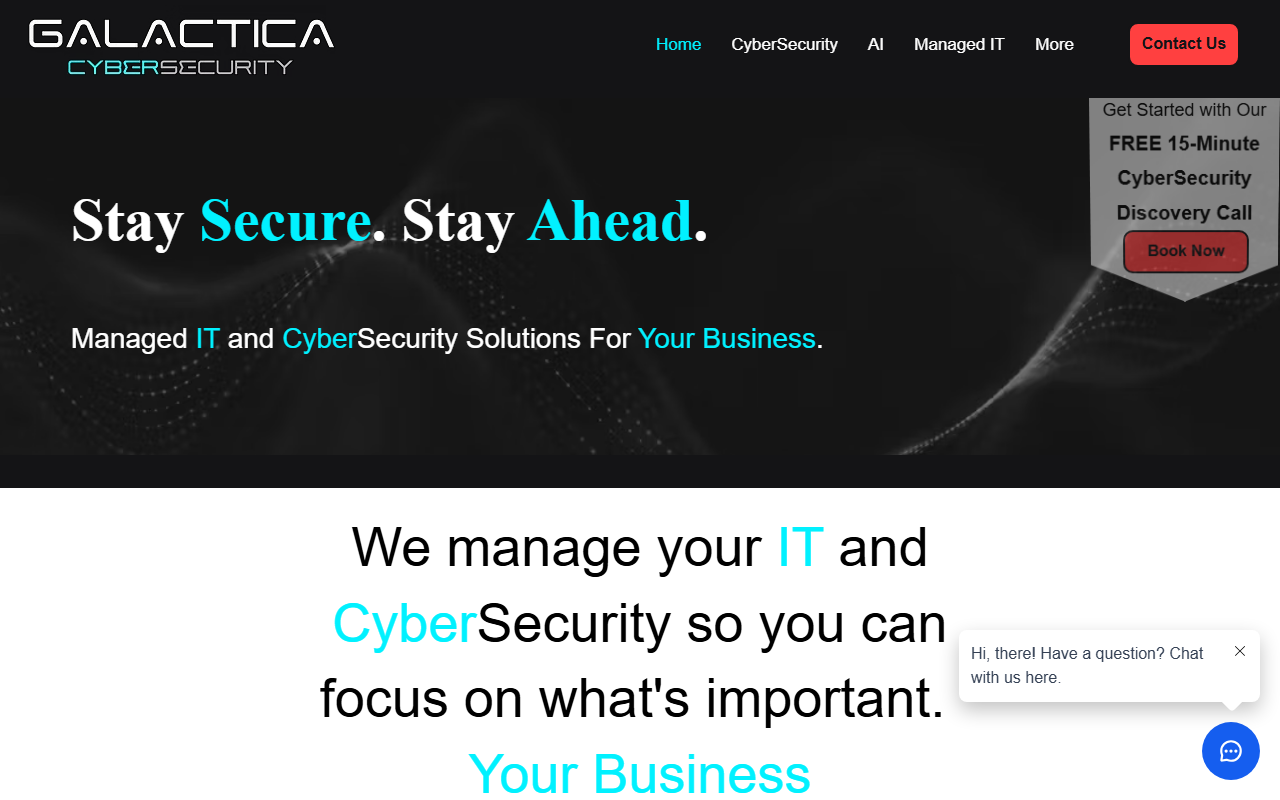 406cybersecurity.com screenshot