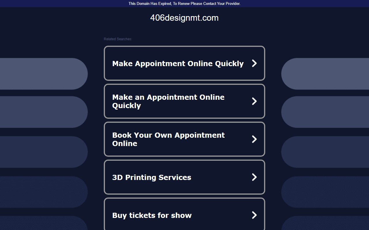 406designmt.com screenshot