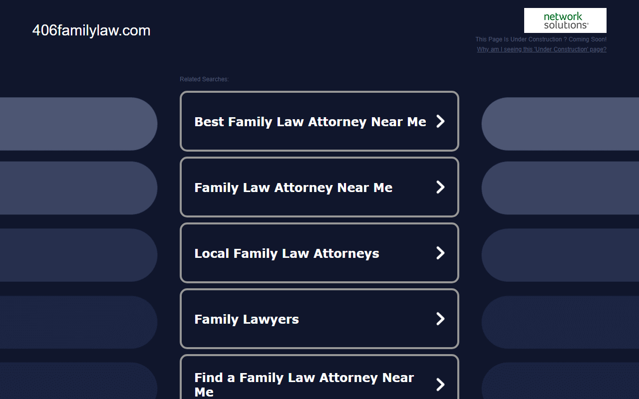 406familylaw.com screenshot