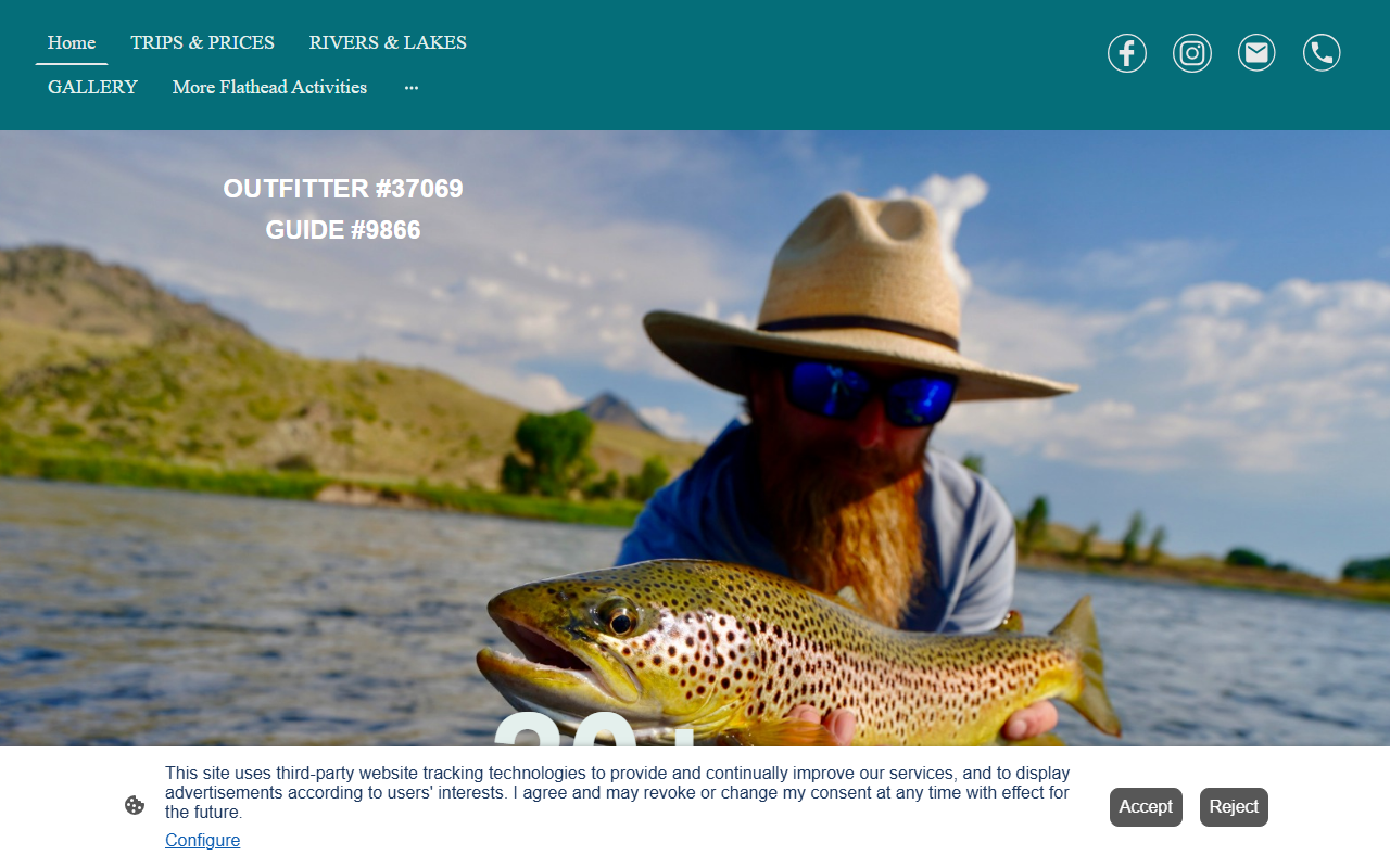 406fishmontana.com screenshot