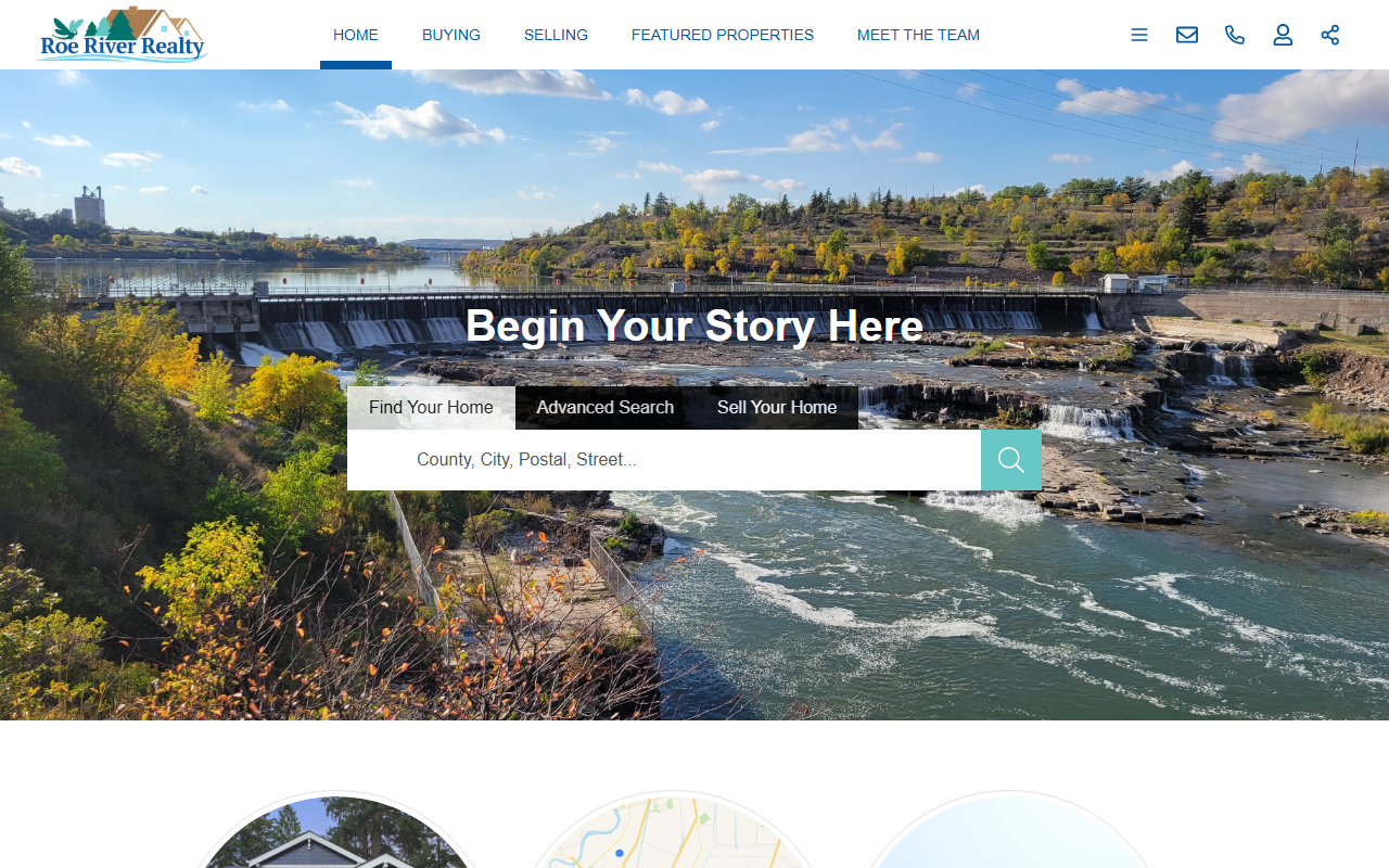 406homesforsale.com screenshot