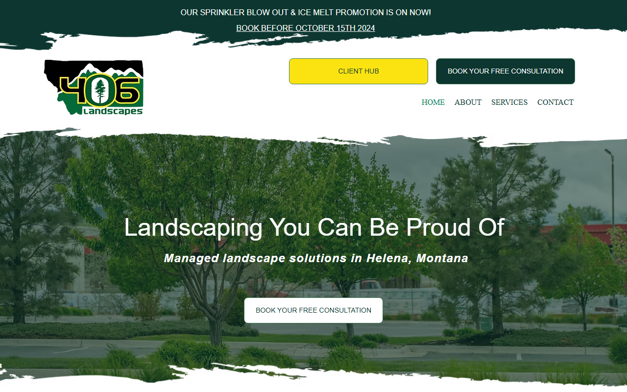 406landscapes.com screenshot