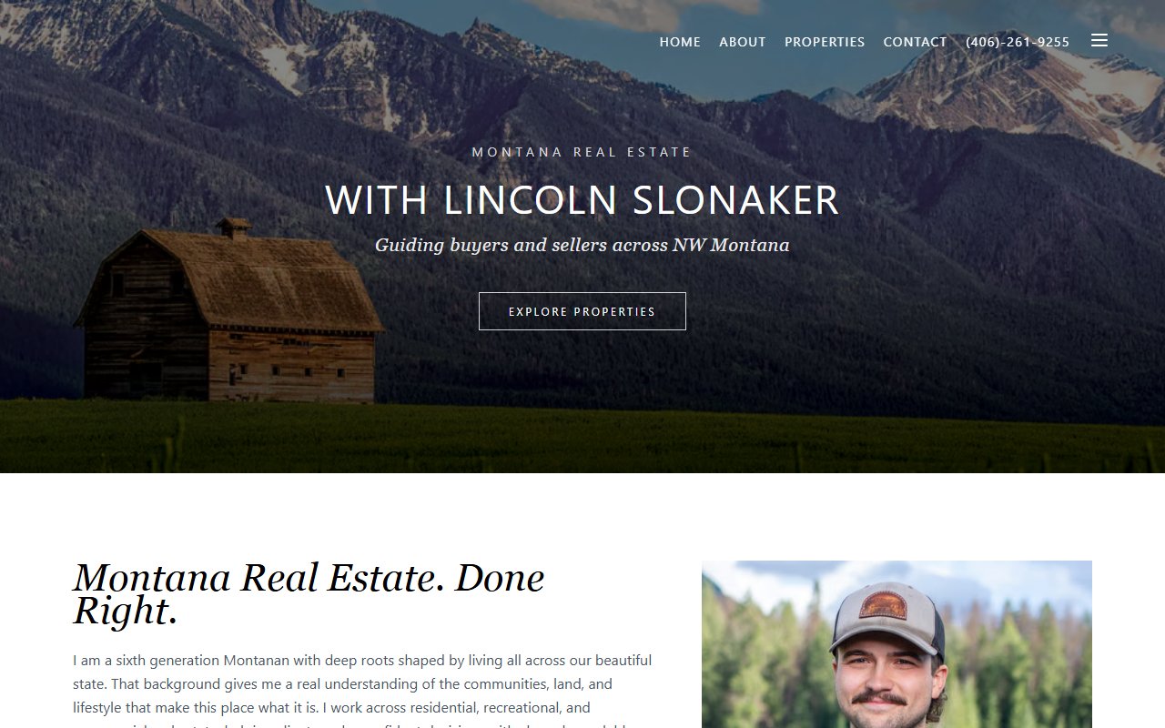 406lincoln.com screenshot
