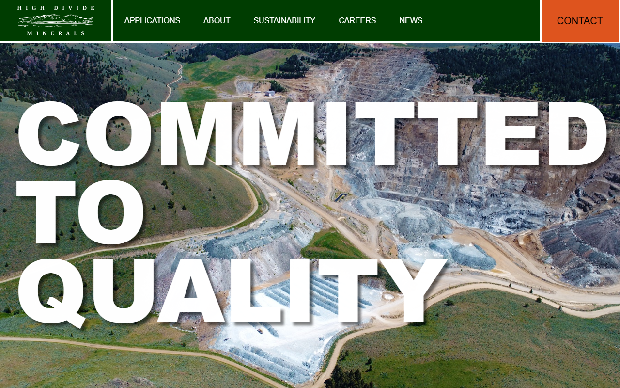 406minerals.com screenshot
