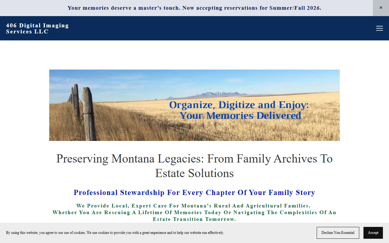 406photolegacy.com screenshot