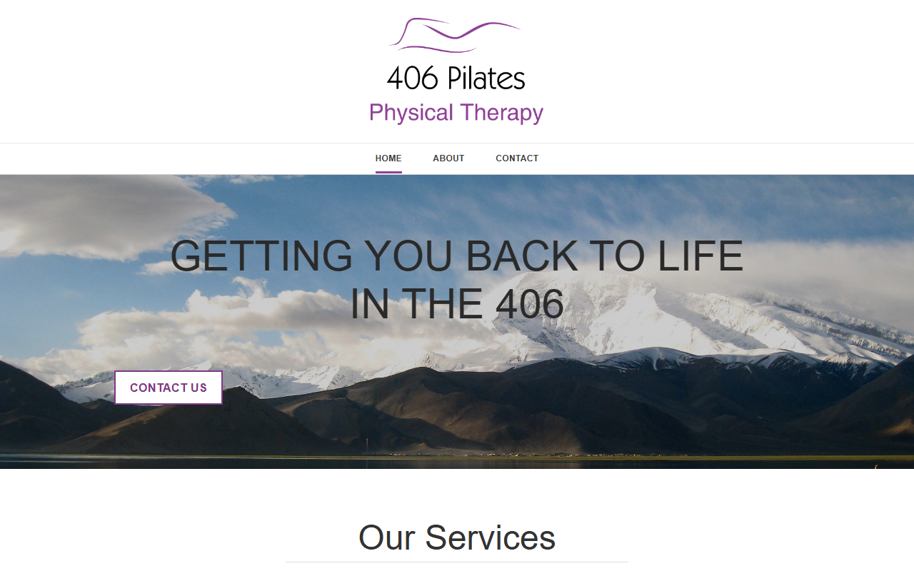 406pilatespt.com screenshot