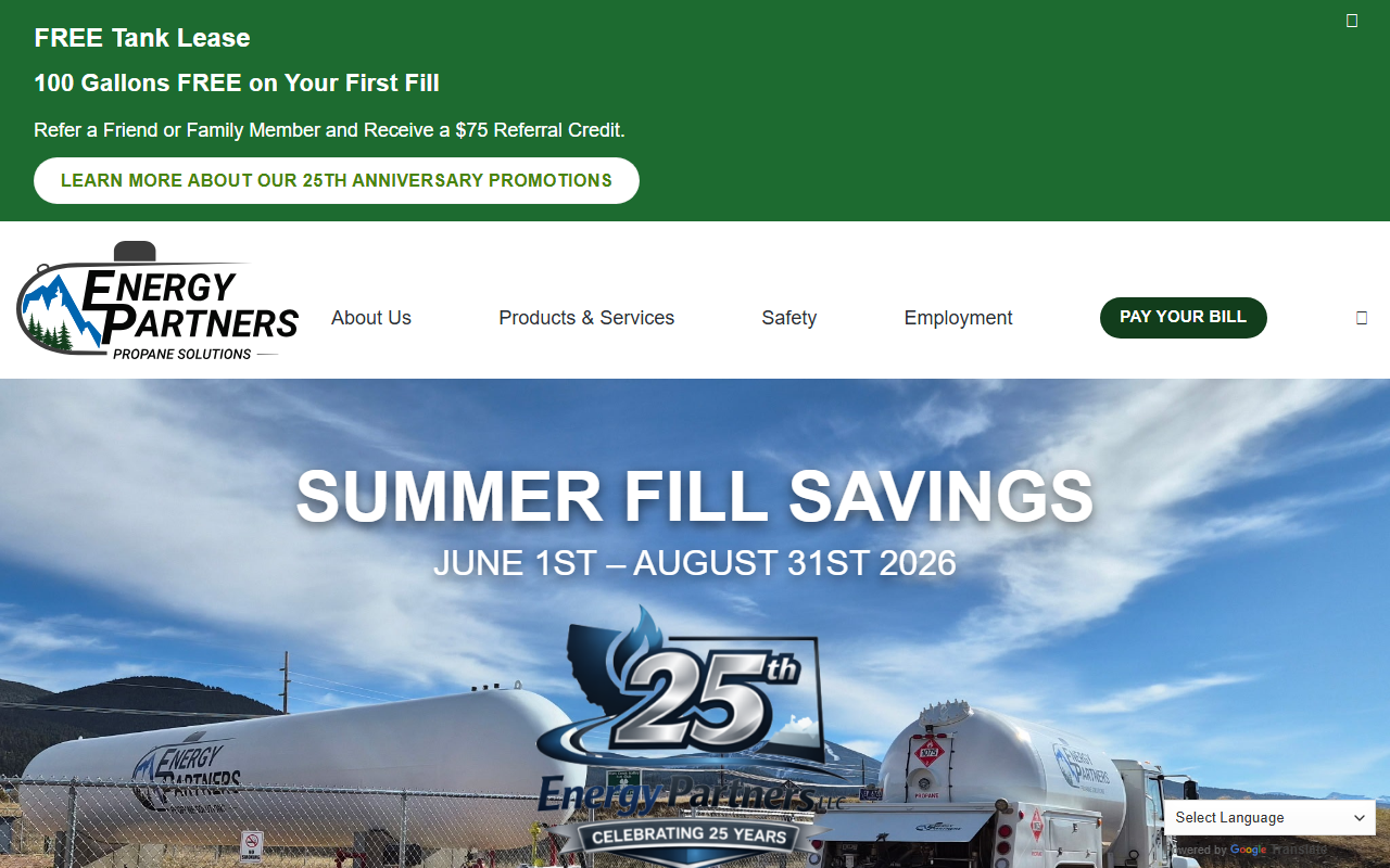 406propane.com screenshot