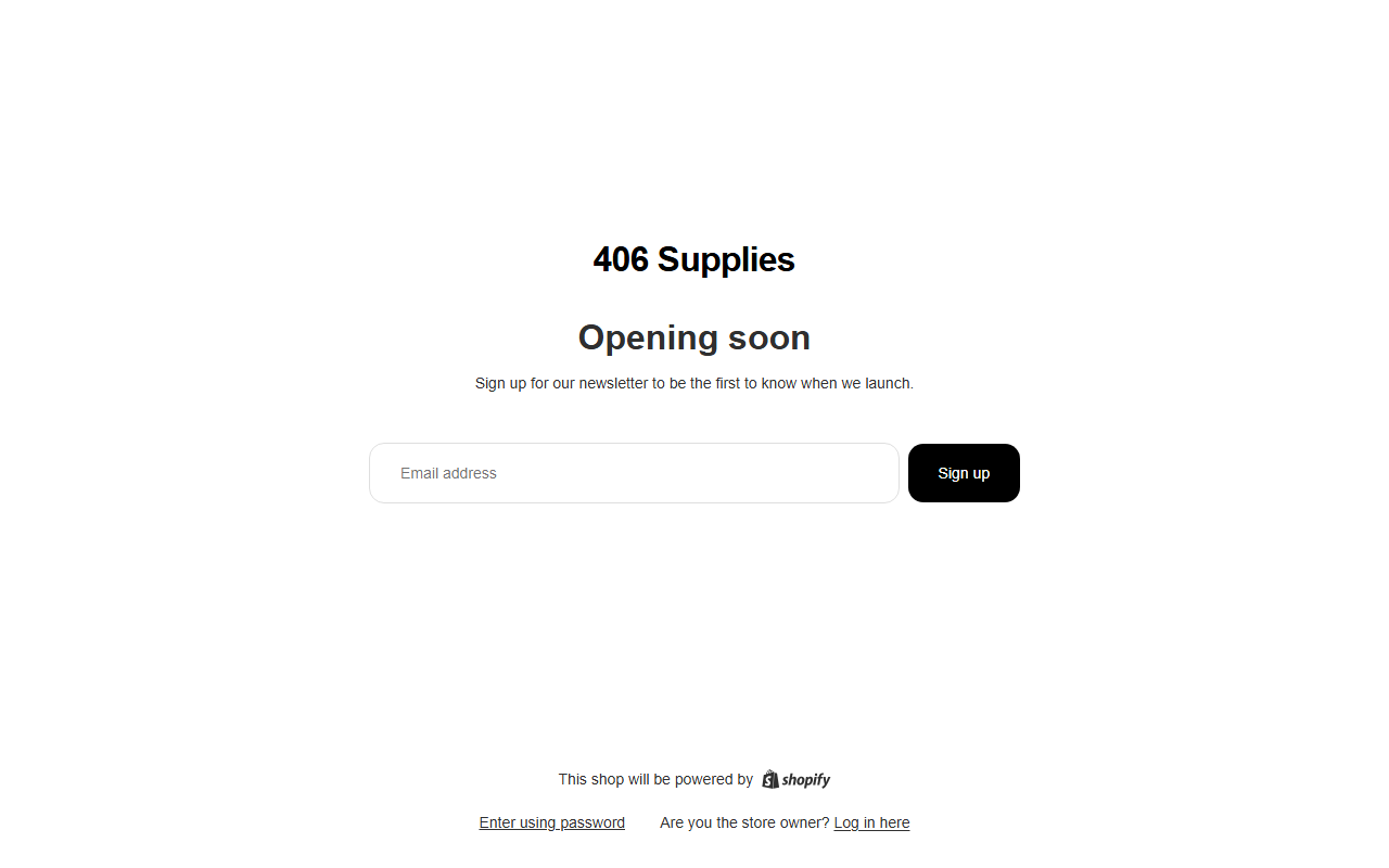406supplies.com screenshot