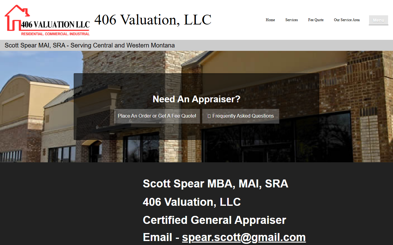 406valuation.com screenshot