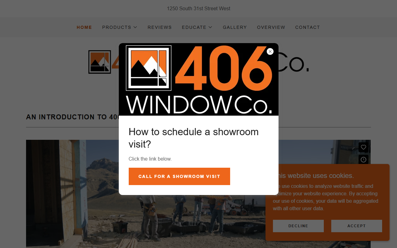 406windows.com screenshot