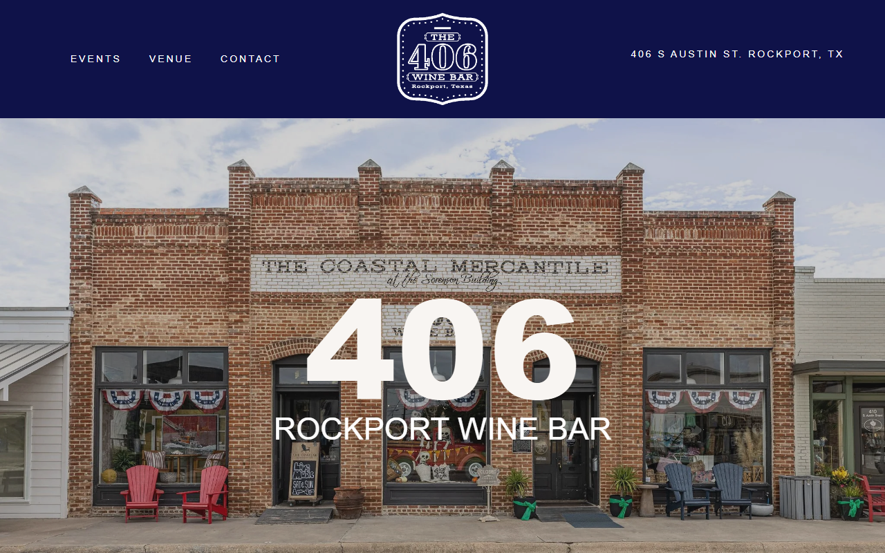 406winebar.com screenshot
